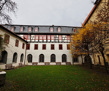 Franziskanerkloster Saalfeld Innenhof