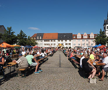 Saalfelder Detscherfest Markt